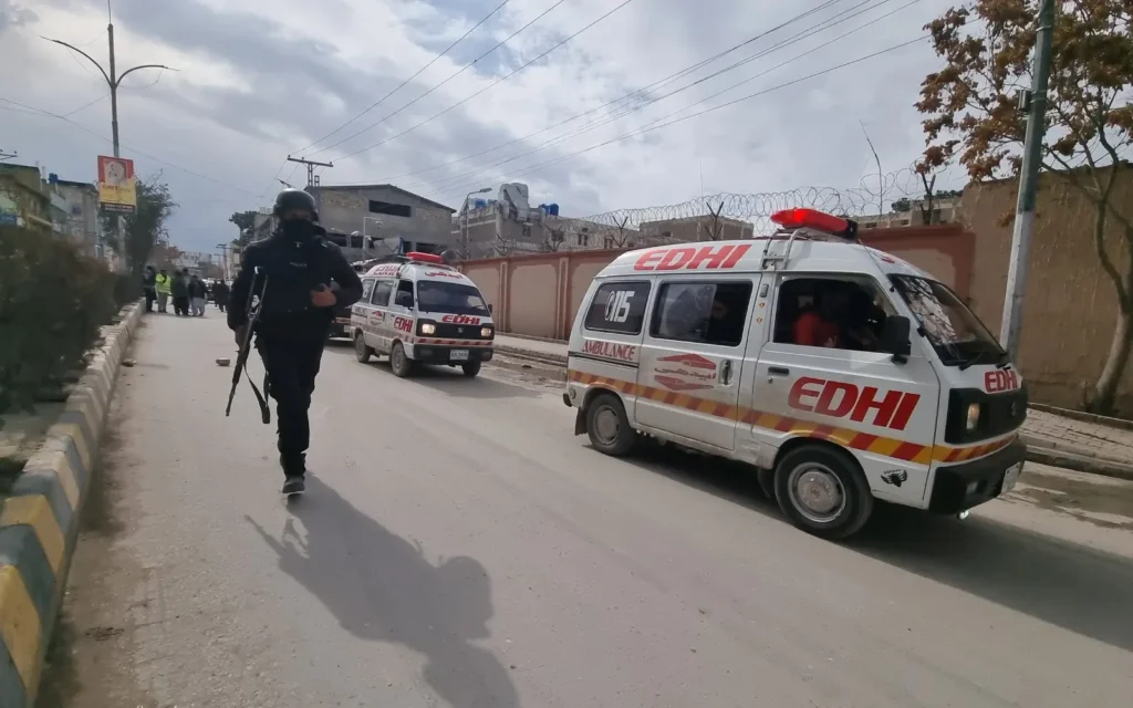 Gun and Bomb Attacks Kill People in Pakistan Balochistan